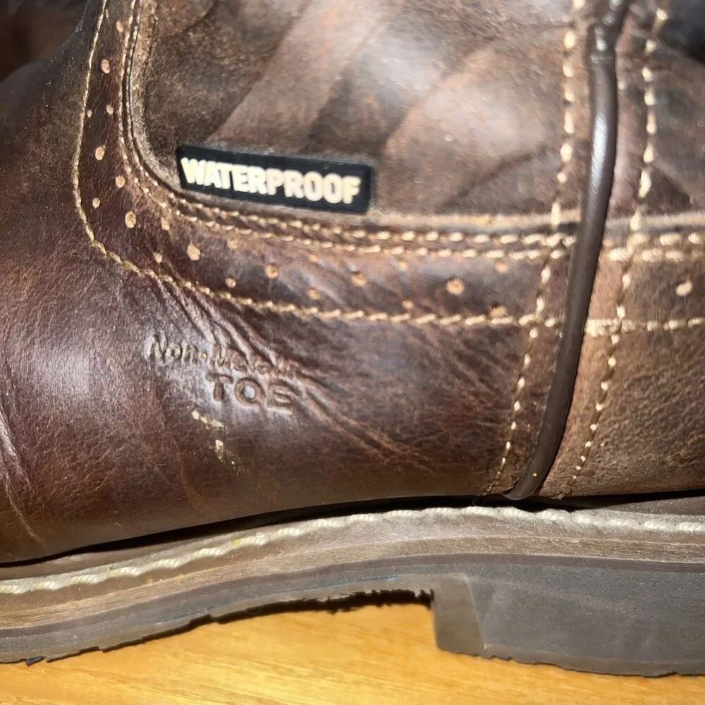 Carolina PIPELINE COMP TOE Men’s 10” Waterproof Composite Square Toe Roper 10.5